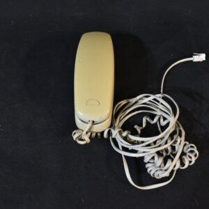 Old white wall phone