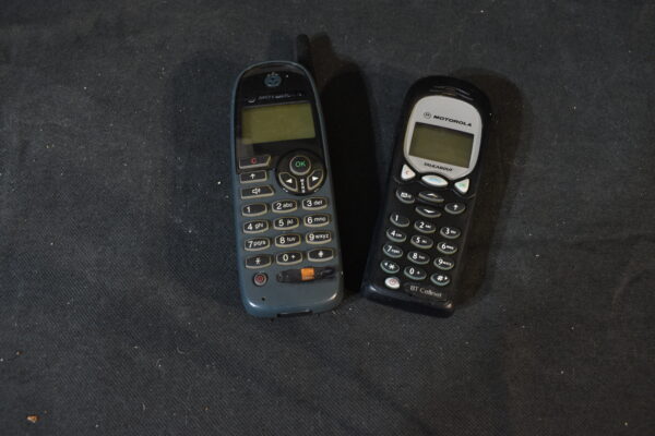 Black Cordless Phone