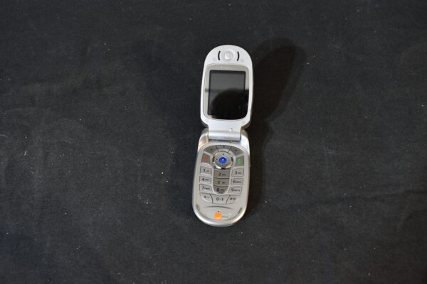 Black & Silver Flip phone