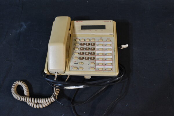 Beige Desk Phone