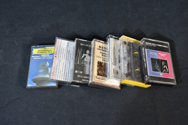Assorted cassettes