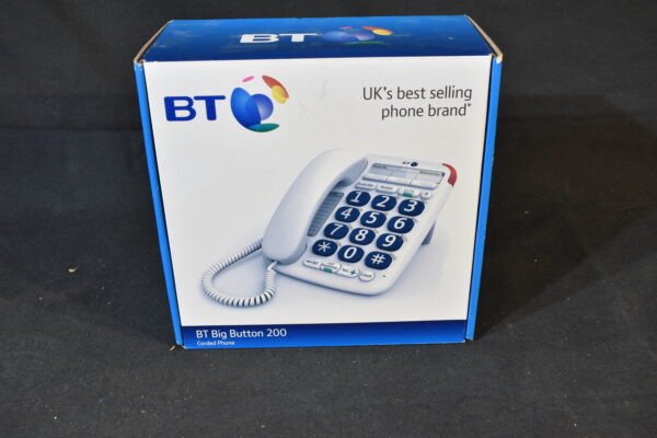 BT phone with large numbers