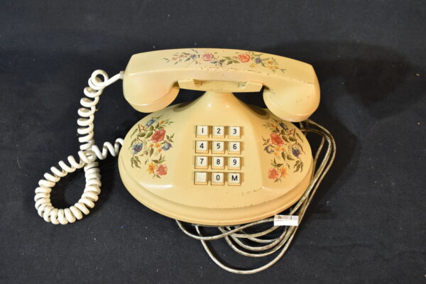 Floral table phone
