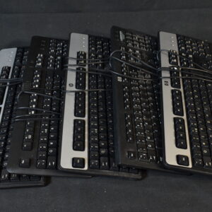 5x Black keyboard