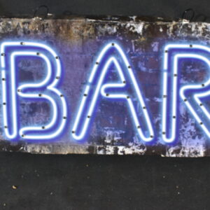 Light up bar sign