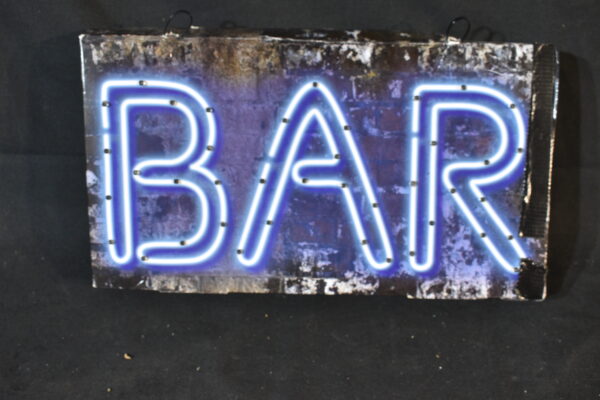 Light up bar sign