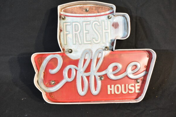 Fresh coffee house light up sign