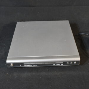 Silver DVD player