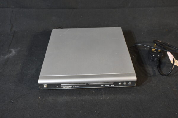Silver DVD player