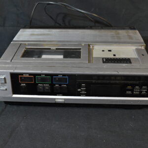 Silver VHS recorder