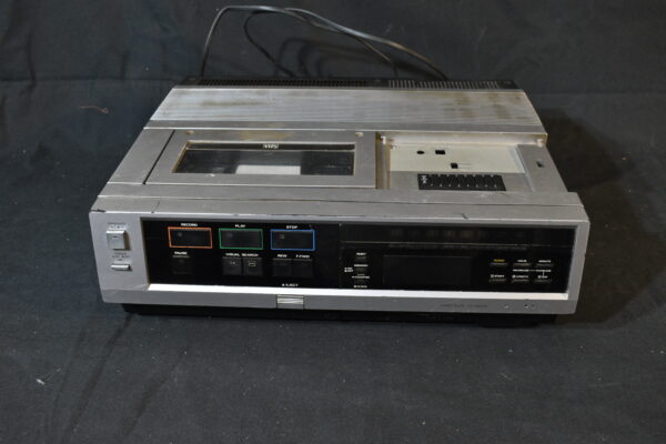Silver VHS recorder