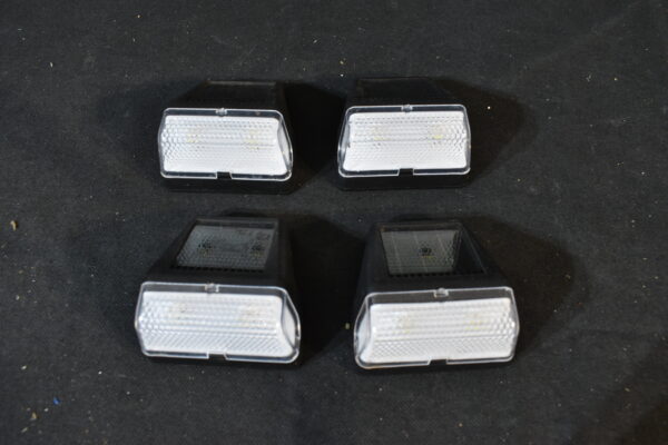 Solar fence light