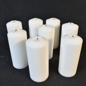 Chapel candles x8