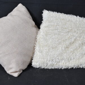 Cushions - 2x Cream cushions