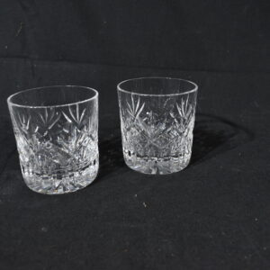 Crystal tumblers