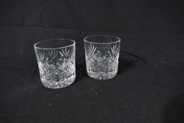 Crystal tumblers