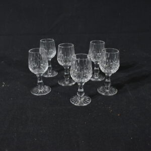6x Sherry glasses