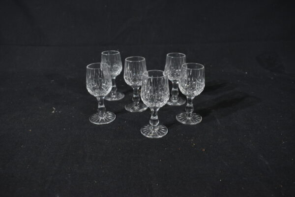 6x Sherry glasses