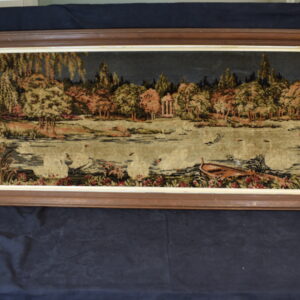 170 x 70 Velvet Swans
