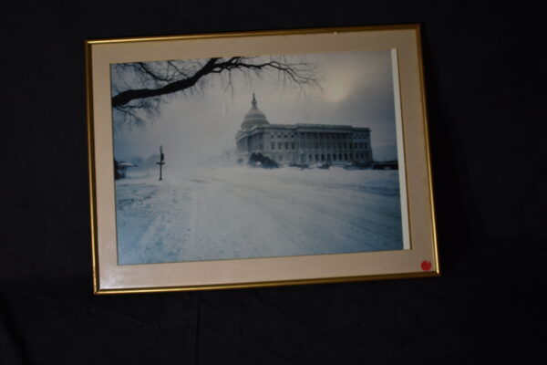 63 x 48 Building in Snow