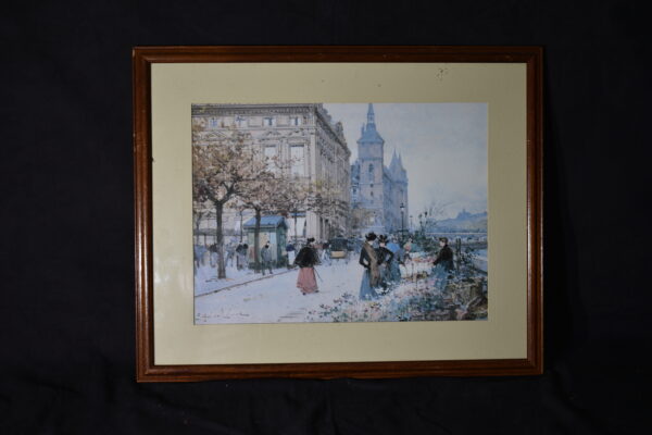 55 x 45 Parisian Scene