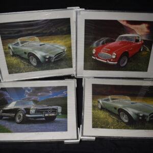 57 x 47 Car Prints x4