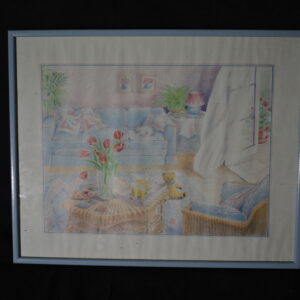 53 x 43      Blue Morning Room