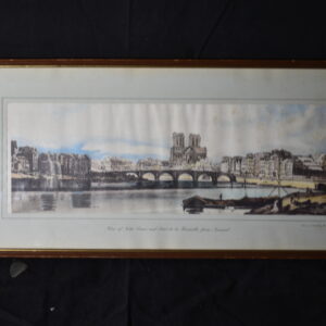56 x 27         Notre Dame River Scene