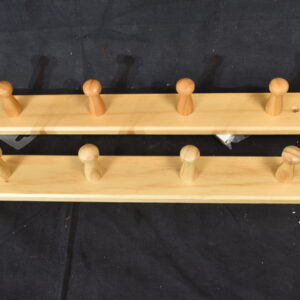 4 wooden coat hook x2