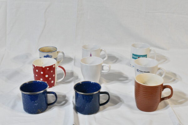 Mugs x 9