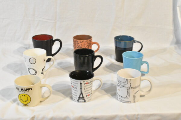 Mugs x 9