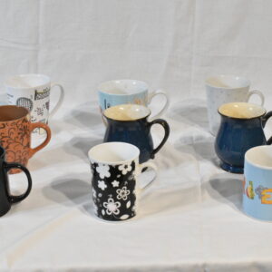 Mugs x 9