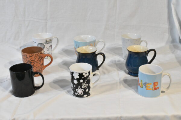 Mugs x 9