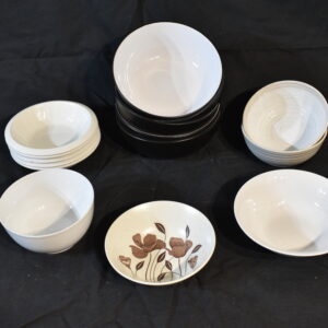 Assorted bowls
