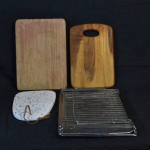Breadboards, Joint tray, Meat tray & Oven trays, Grill pan tray