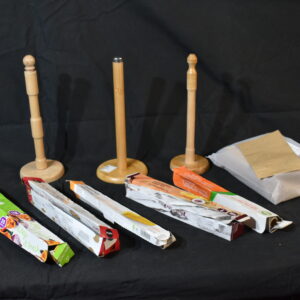 Kitchen towel holders, Cling film, Kraft bags, Baking sheets & Foil