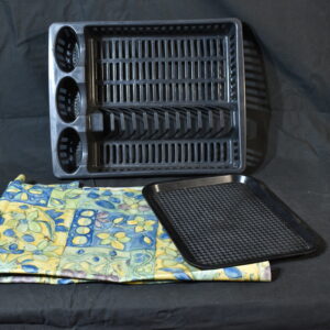 Plastic Draining tray, PVC table cloth