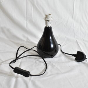 Black Bulb Base Lamp