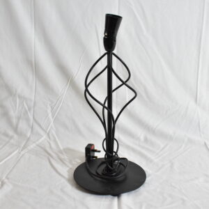 Lamp - Black Spiral Lamp