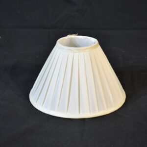 Lamp Shade - Cream Fluted Cone Lamp Shade