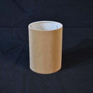 Lamp Shade - Brown Ribbed Lamp Shade