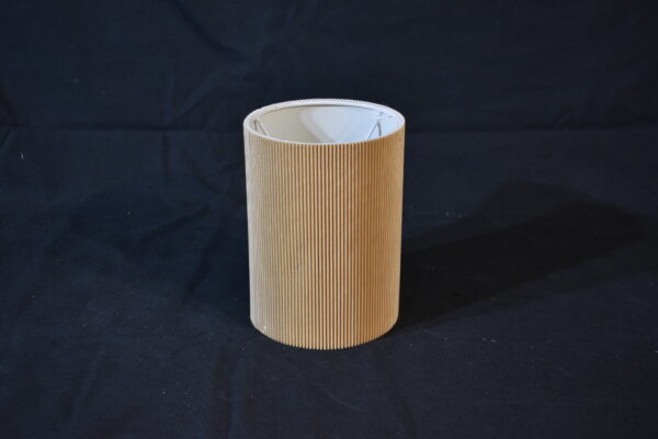 Lamp Shade - Brown Ribbed Lamp Shade