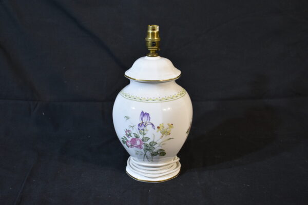 Lamp  - Cream Floral Lamp
