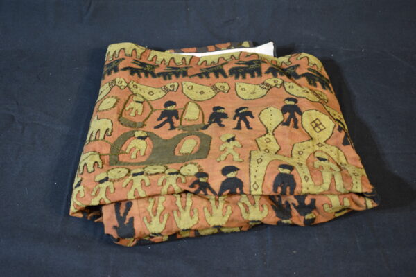 Fabric - Brown Pictured Fabric