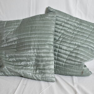 Cushions - Blue silk cushions