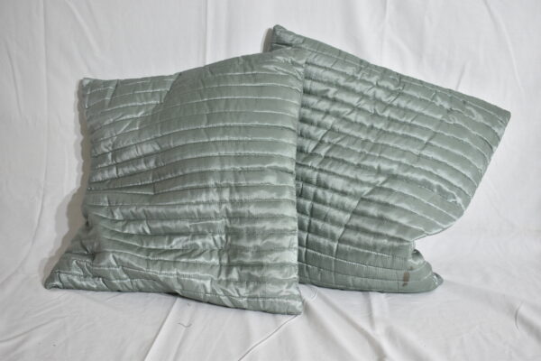 Cushions - Blue silk cushions