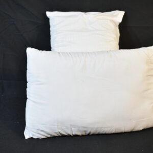 2x White pillow