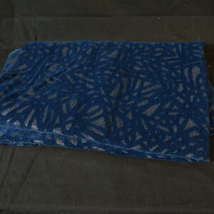 Fabric - Navy  damasque fabric