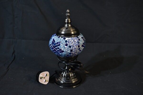 Lamp - Blue Ornate lamp
