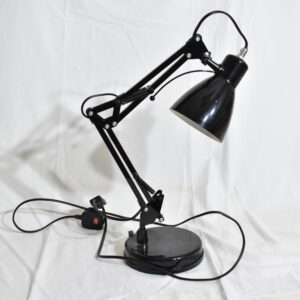 Black anglepoise lamp